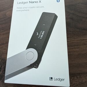 Ledger Nano X Cryptocurrency Hardware Wallet